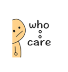 Perfunctory boy（個別スタンプ：1）