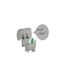 frog that mr.wrote（個別スタンプ：9）