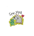frog that mr.wrote（個別スタンプ：30）