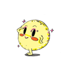 Rabbit and the moon（個別スタンプ：8）