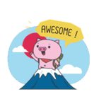 BooBoo The Pigpacker (Eng Ver.)（個別スタンプ：28）