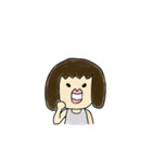 ジミ子の脱力スタンプ（個別スタンプ：5）