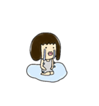 ジミ子の脱力スタンプ（個別スタンプ：7）