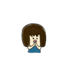 ジミ子の脱力スタンプ（個別スタンプ：18）