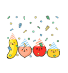 Cutie fruits（個別スタンプ：1）
