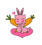 Happy : The Easter Rabbit（個別スタンプ：1）