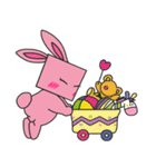Happy : The Easter Rabbit（個別スタンプ：10）