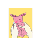 Happy : The Easter Rabbit（個別スタンプ：24）