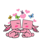 Happy : The Easter Rabbit（個別スタンプ：26）