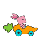 Happy : The Easter Rabbit（個別スタンプ：28）
