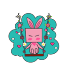 Happy : The Easter Rabbit（個別スタンプ：34）