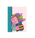 Happy : The Easter Rabbit（個別スタンプ：40）