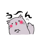 もふもふにゃんこ まる2（個別スタンプ：4）