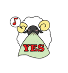 メリーさんとかわいい羊ちゃん達（個別スタンプ：1）