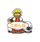 メリーさんとかわいい羊ちゃん達（個別スタンプ：7）