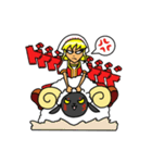 メリーさんとかわいい羊ちゃん達（個別スタンプ：10）