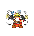 メリーさんとかわいい羊ちゃん達（個別スタンプ：11）