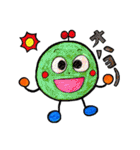 カラフル豆達（個別スタンプ：5）