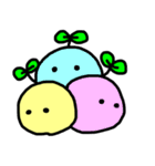 発芽したもち（個別スタンプ：1）