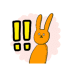 カラフルなクマとウサギ《よく使う言葉》（個別スタンプ：30）