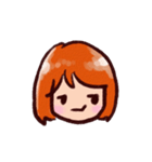 Just FACE only（個別スタンプ：8）