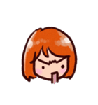 Just FACE only（個別スタンプ：15）
