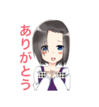 仲良し三つ編み（個別スタンプ：27）