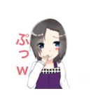 仲良し三つ編み（個別スタンプ：33）