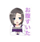 仲良し三つ編み（個別スタンプ：37）