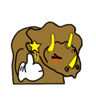 Dinosaurs came on the Line sticker（個別スタンプ：4）