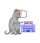 Dinosaurs came on the Line sticker（個別スタンプ：7）