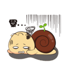 A snail（個別スタンプ：8）