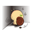 A snail（個別スタンプ：32）