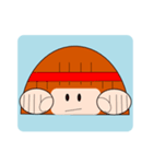 落ち着き女子まる子（個別スタンプ：13）