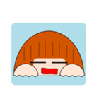落ち着き女子まる子（個別スタンプ：22）
