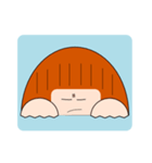 落ち着き女子まる子（個別スタンプ：24）