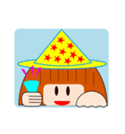 落ち着き女子まる子（個別スタンプ：27）