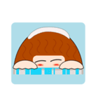 落ち着き女子まる子（個別スタンプ：29）