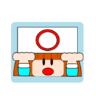 落ち着き女子まる子（個別スタンプ：33）