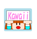 落ち着き女子まる子（個別スタンプ：40）