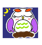 カラフルフクロウ（個別スタンプ：16）