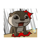 Antonio the otter's daily life（個別スタンプ：17）