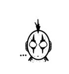 ポテトブラックエイリアン（個別スタンプ：4）