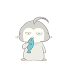 めつきのわるいペンギン（個別スタンプ：40）