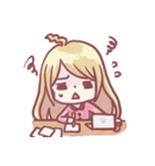 Is a cute girl（個別スタンプ：5）