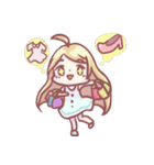 Is a cute girl（個別スタンプ：10）