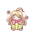 Is a cute girl（個別スタンプ：11）
