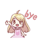 Is a cute girl（個別スタンプ：12）