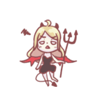 Is a cute girl（個別スタンプ：16）