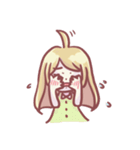 Is a cute girl（個別スタンプ：19）